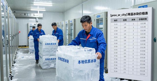 杭州上城降温冰块多少钱一吨？本地制冰厂报价来了