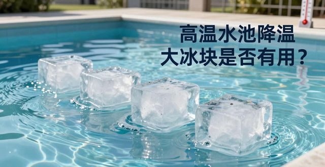 杭州上城高温水池降温大冰块，到底管不管用？